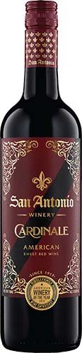 San Antonio Specialty Cardinale Sweet Red Wine