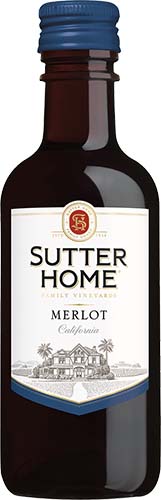 Sutter Home .187 Merlot 4 Pk