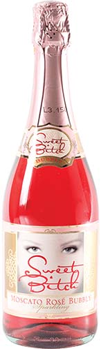 Sweet Bitch Moscato Rose Bubbly 750ml