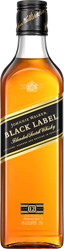 Johnnie Walker Blk Sq 24pk 375ml