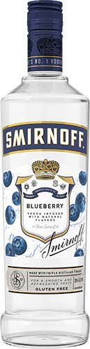 Smirnoff Blueberry 750ml