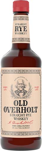 Old Overholt Rye Whiskey Bourbon 750ml