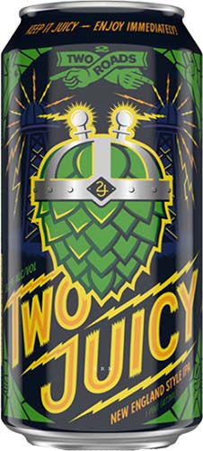 Two Roads Two Juicy Ipa 4pk Can