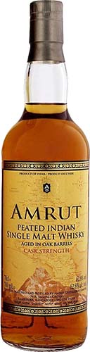 Amrut Peated Cask Strenght Sm Whisky 750ml
