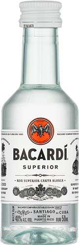 Bacardi Light Rum 50ml