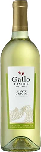 Gallo Family Vineyards Pinot Grigio White Wine