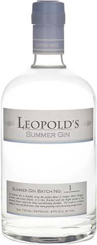 Leopold Summer Gin 750
