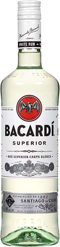 Bacardi  Superior White Rum  Puerto Rico  750ml