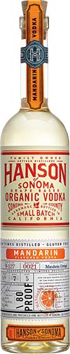 Hanson's Of Sonoma Mandarin Orange Vodka 750ml