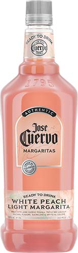 Jose Cuervo Authentic Margarita White Peach Light Ready To Drink Cocktail