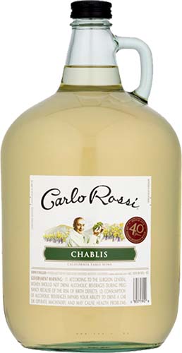 Carlo Rossi Chablis 4l. *