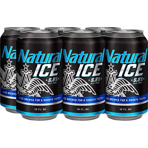 Natural Ice 16oz Sgl Can