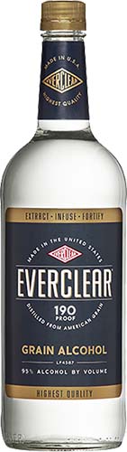 Everclear Vodka Grain 1lt