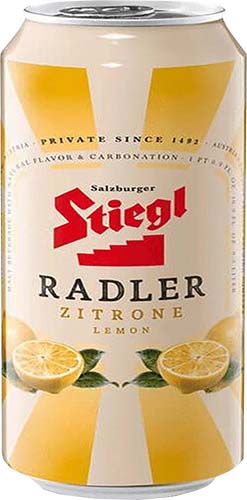 Stiegl Zitrone Lemon Radler 6/4/16.9 Cans