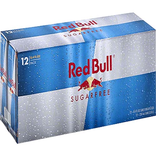 Red Bull 8.4oz                 Sugarfree