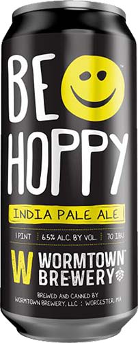 Wormtown Be Hoppy (16oz Can) 4pk