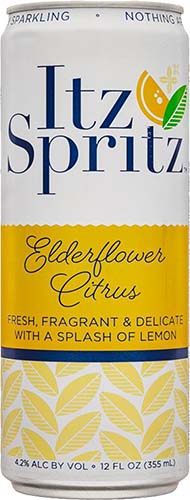 Itz Spritz Elderflower Citrus 6pk Can