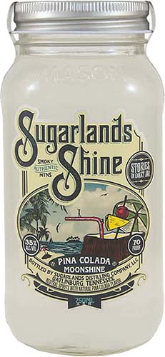 Sugarlands Shine Pina Colada 750ml