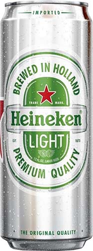 Heineken Light   Cans            Beer      12 Pk
