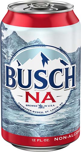 Busch Beer, Non-Alcoholic Brew - 12 pack, 12 fl oz cans