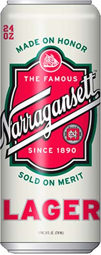 Narragansett Lager-16 Oz Cans