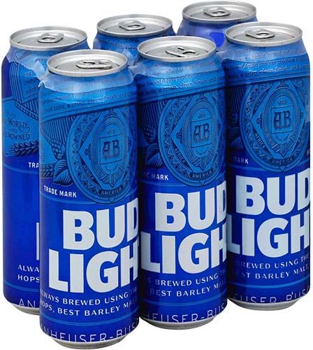 Bud Light 16 Oz 6 Pk Cans