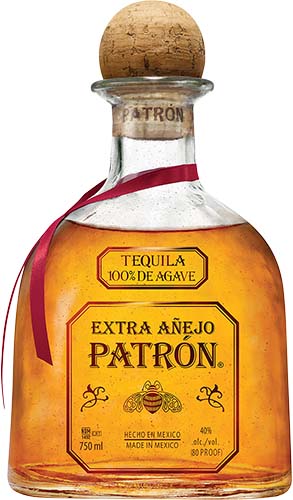Patron Extra Anejo Tequila 750ml
