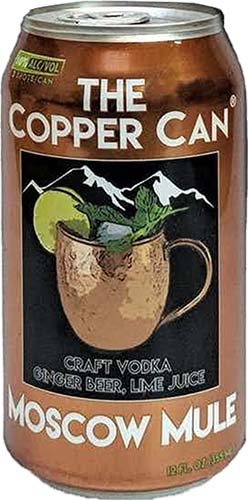 Copper Can Moscow Mule 4pk Can