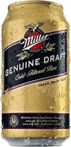 Buy Miller Genuine Draft Beer Online | Elgin Spirit & Wine