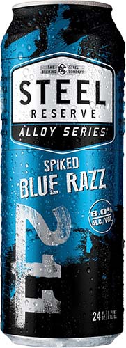 Steel Reserve  Blue Razz 24oz Cans