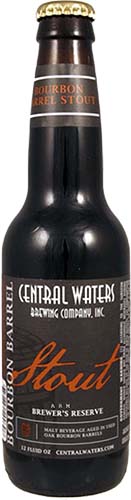 Central Waters Bourbon Barrel Stout 4pk Bottle