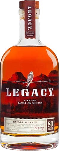 Legacy Small Batch Canadian W/ginger Beer