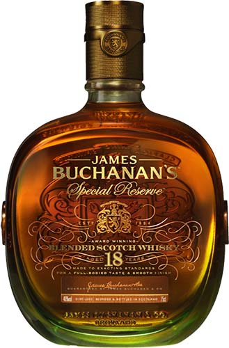 Buchanan's 18 Yr Spec Blended Scotch   *