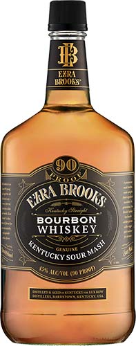 Ezra Brooks Bourbon 1.75 L