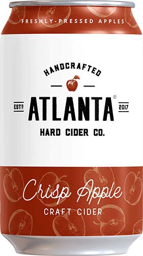 Atlanta Hard Cider Crisp Apple 6pk Cn