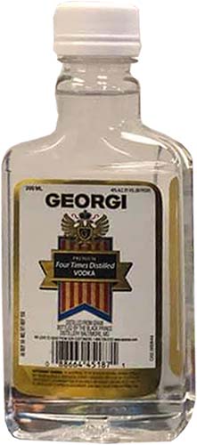 Georgi Four Times Detilled Vodka