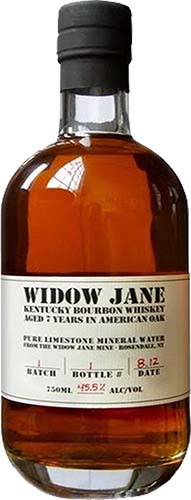 Widow Jane 10yr Straight Bourbon Whiskey