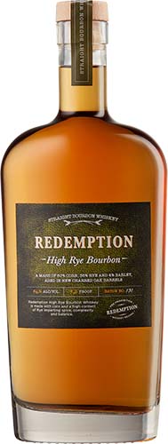 Redemption High Rye Borubon Whiskey