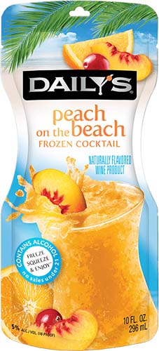 Dailys Frozen Peach Beach Ea