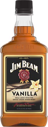 Jim Beam Vanilla Liqueur With Kentucky Straight Bourbon Whiskey