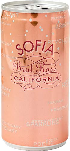 Coppola Sofia Brut Rose Cans
