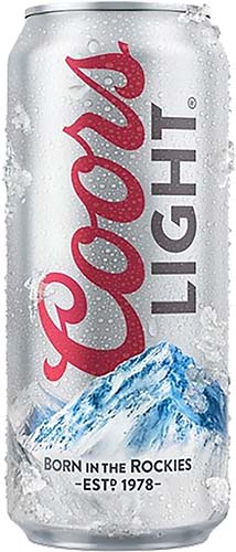 Coors Light Cans Big 18