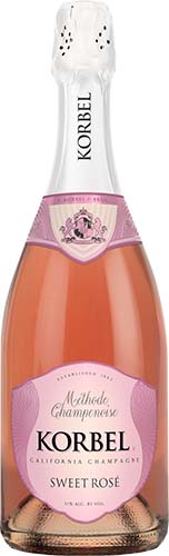 Korbel Sweet Rose California Champagne