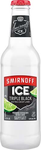 Smirnoff Ice Triple Black     *