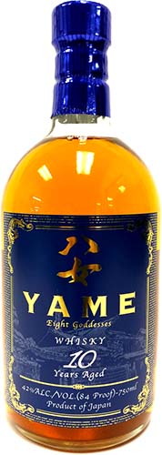 Yame Eight Goddesses 10 Years Old Whiskey