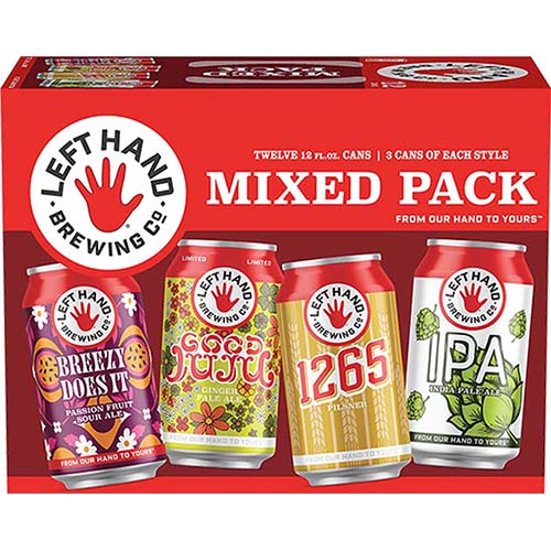 Left Hand Mix Pack Cans