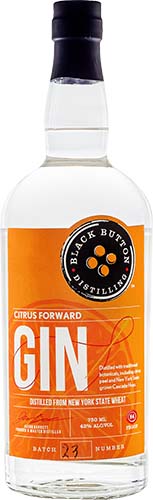 Black Button Citrus Forward Gin