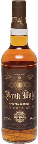 Bank Note Peated Reserve Blended Scotch Whiskey