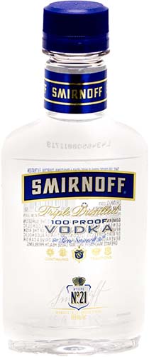 Smirnoff Vodka Blue 100pf 200.00ml