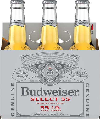 Bud Select 55 12oz Glass